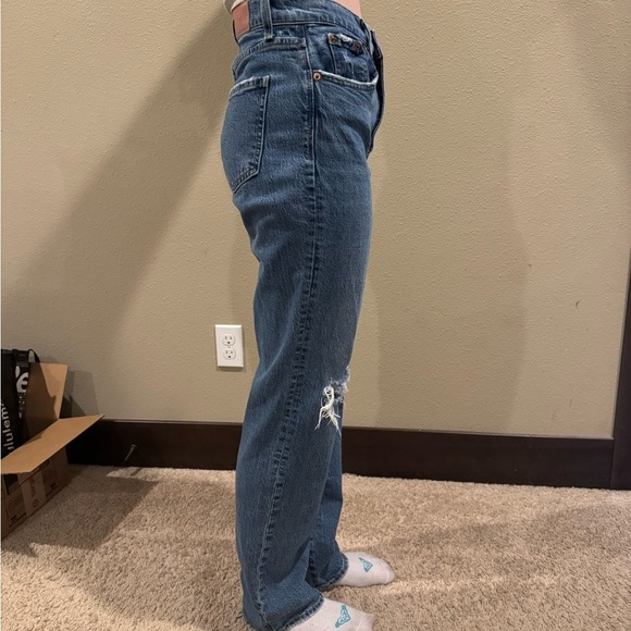 pistola Denim - Pistola High Rise Roller Blue Jeans
